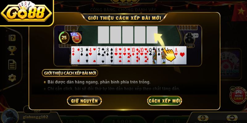 Quy tắc cách chơi Mậu Binh Go88 cũng như các bộ đặc biệt